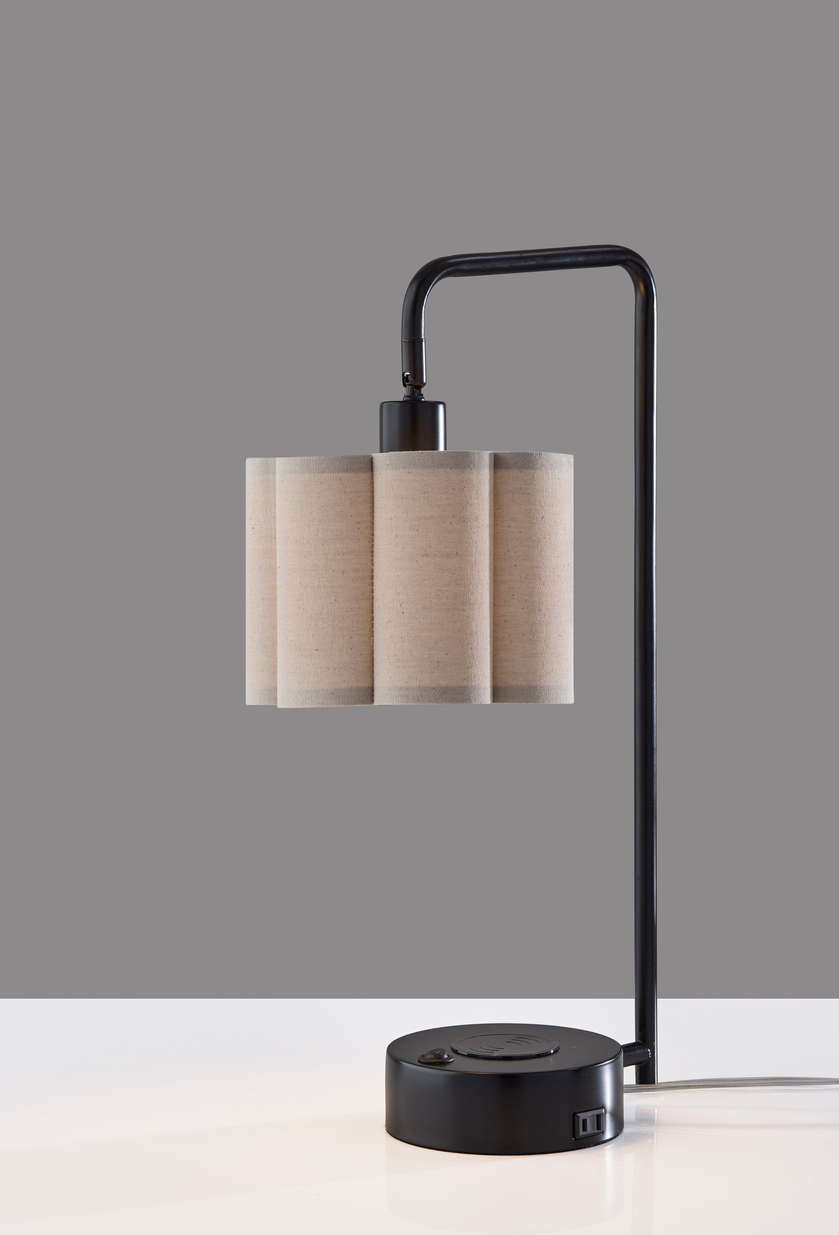 Dover Supercharger Desk Lamp- Black