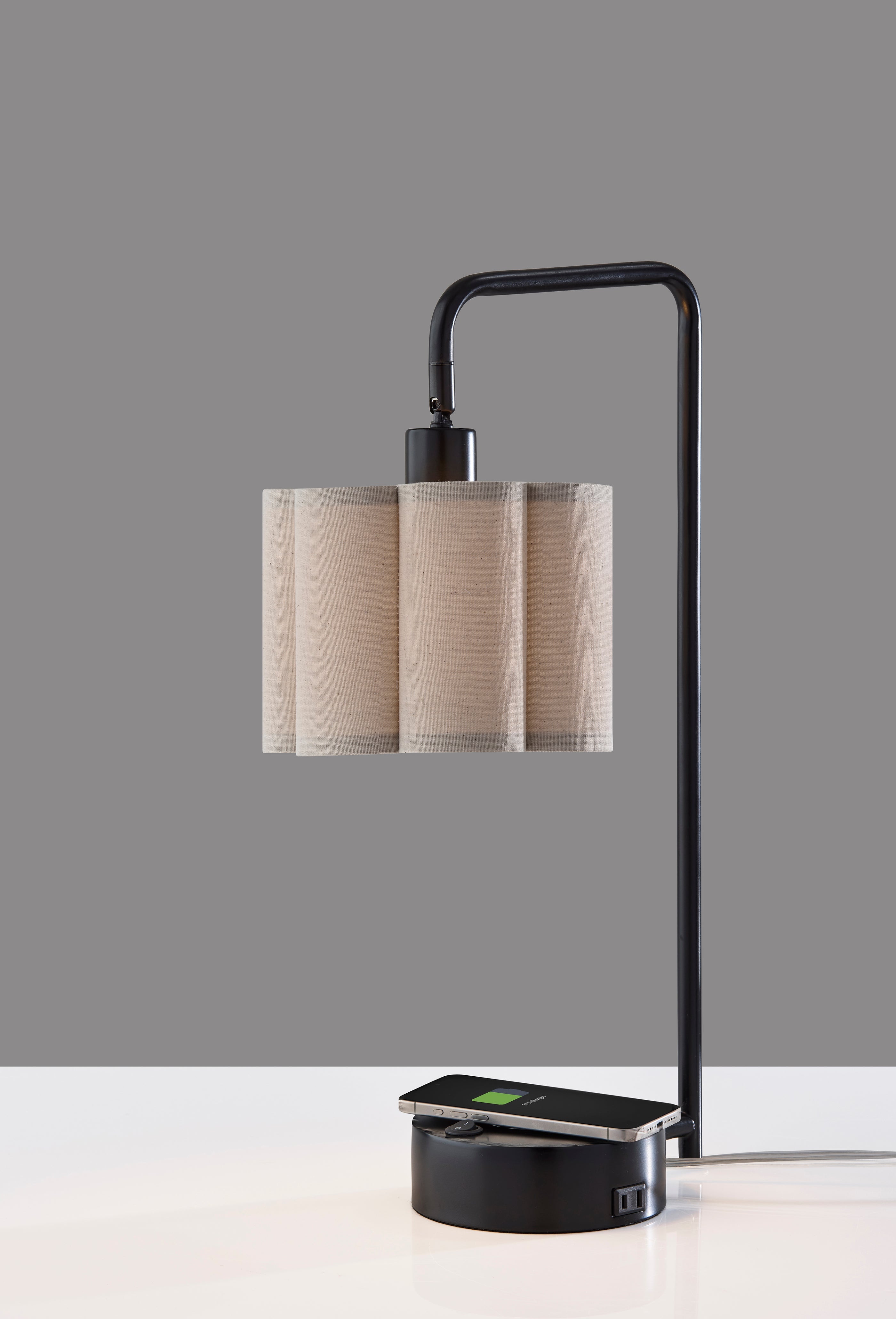 Dover Supercharger Desk Lamp- Black
