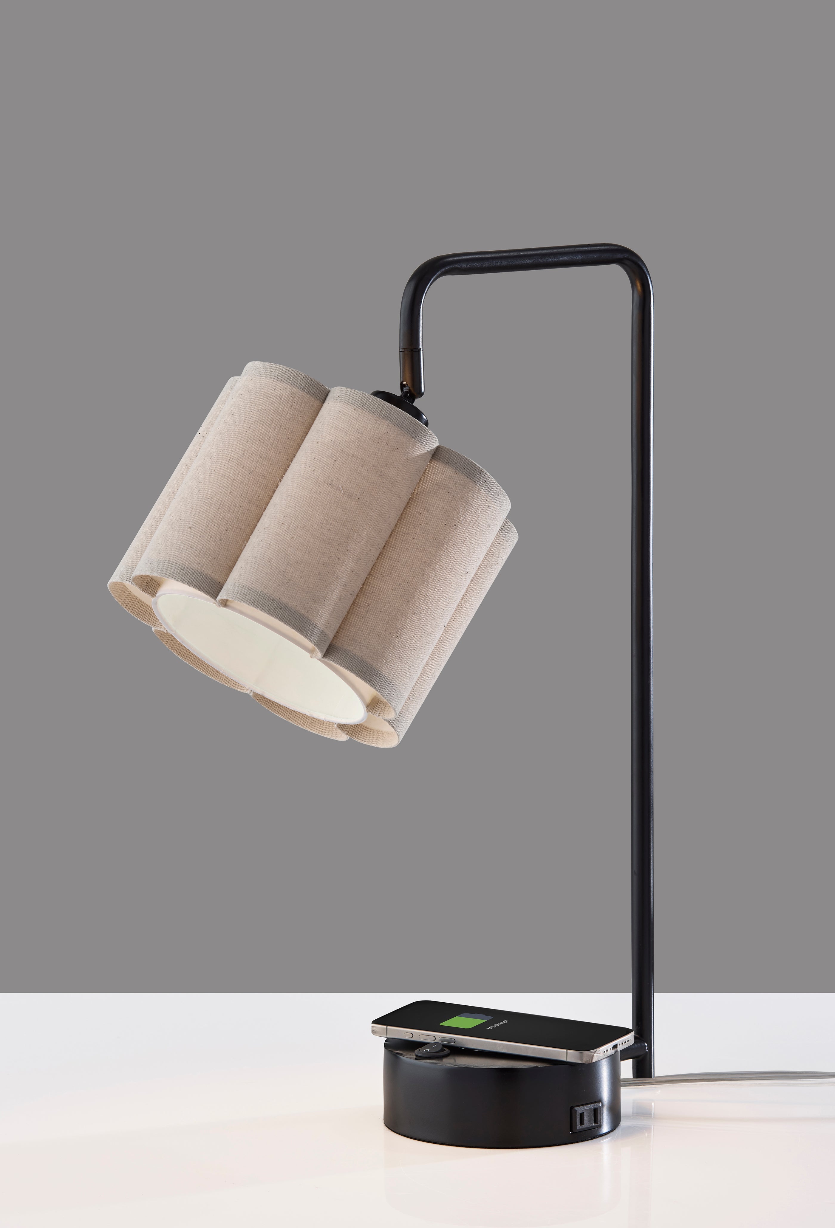 Dover Supercharger Desk Lamp- Black