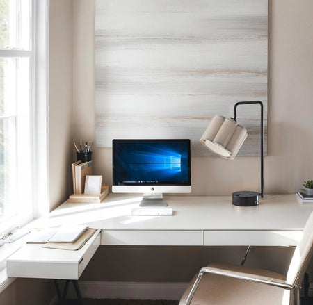 Dover Supercharger Desk Lamp- Black