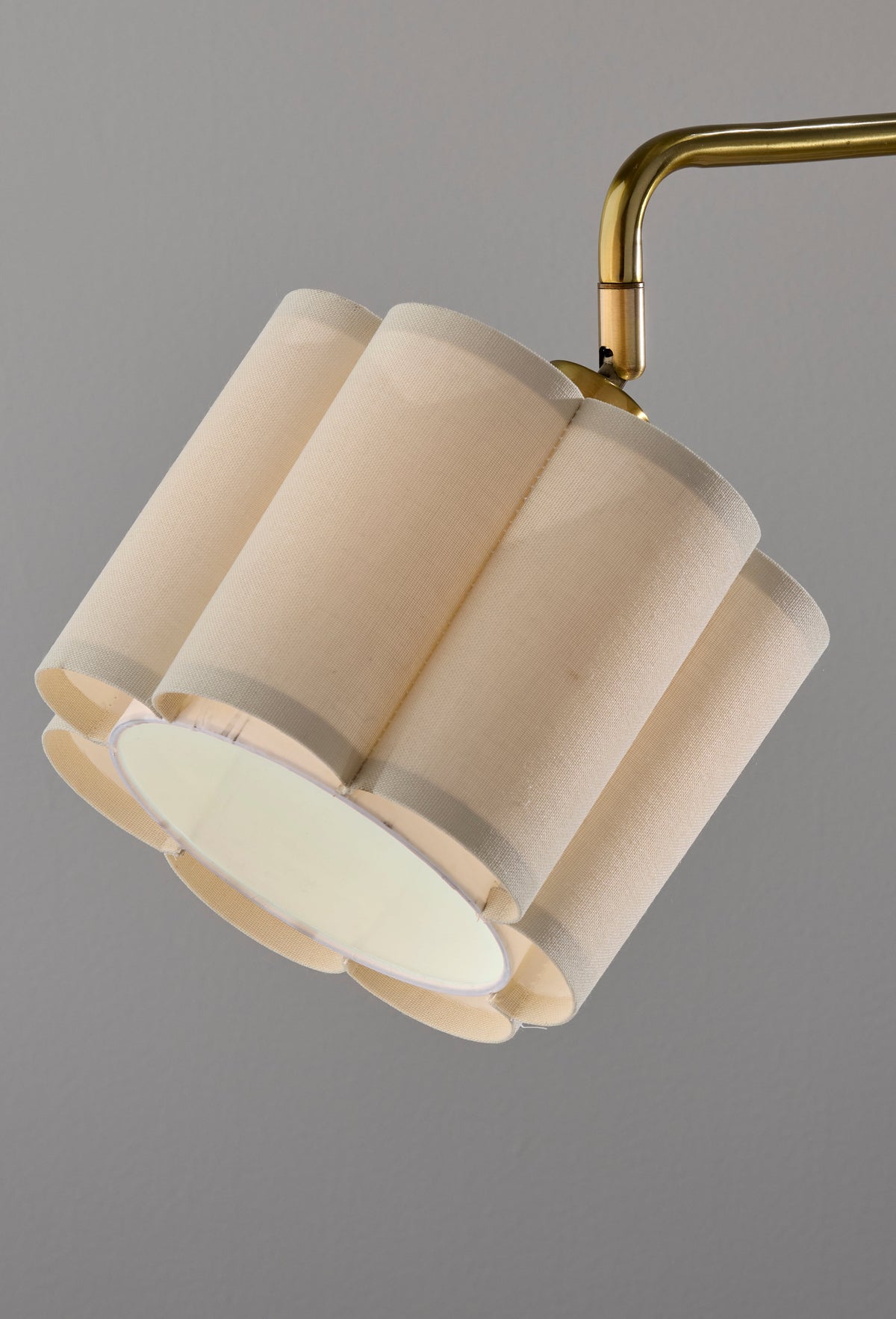 Dover Supercharger Desk Lamp- Antique Brass