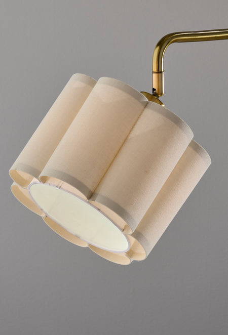 Dover Supercharger Desk Lamp- Antique Brass