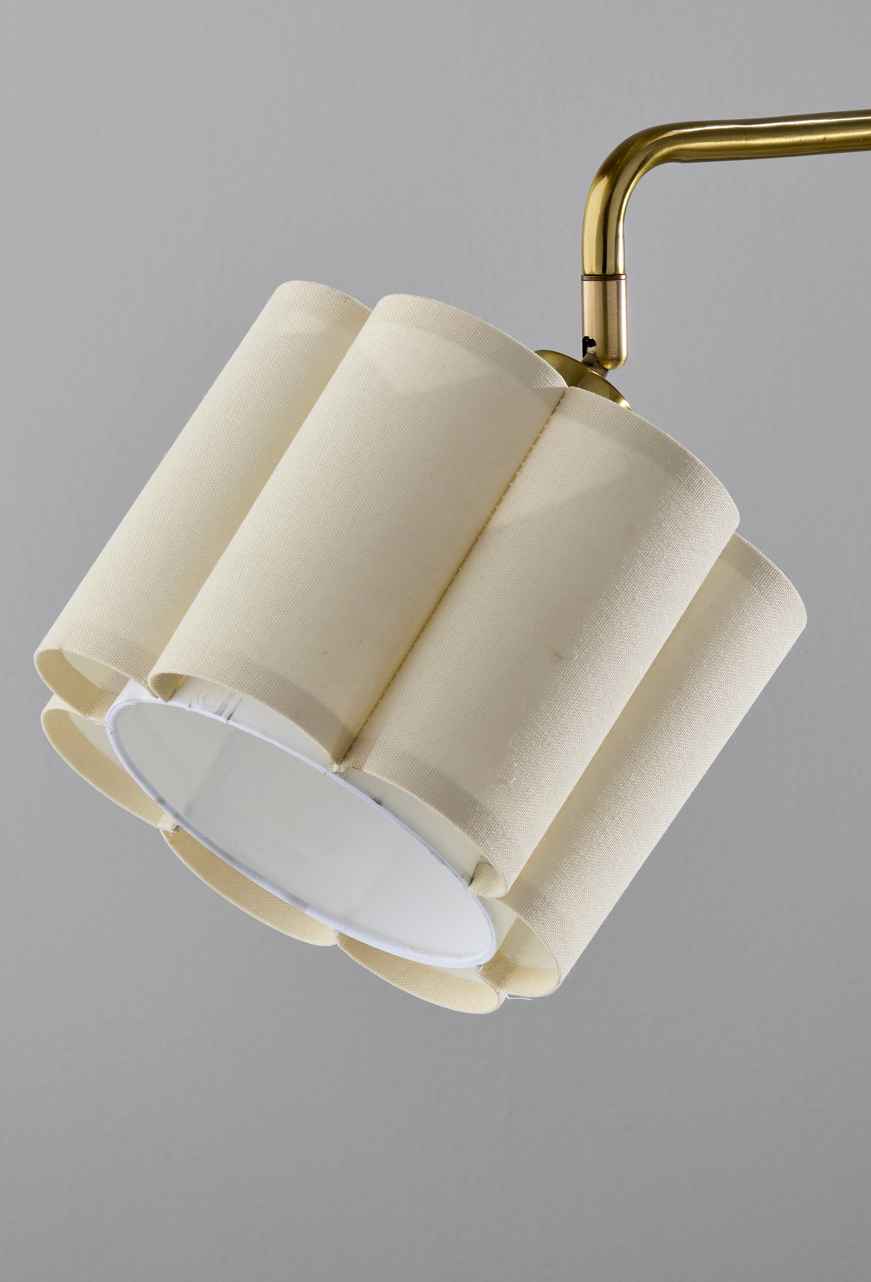 Dover Supercharger Desk Lamp- Antique Brass