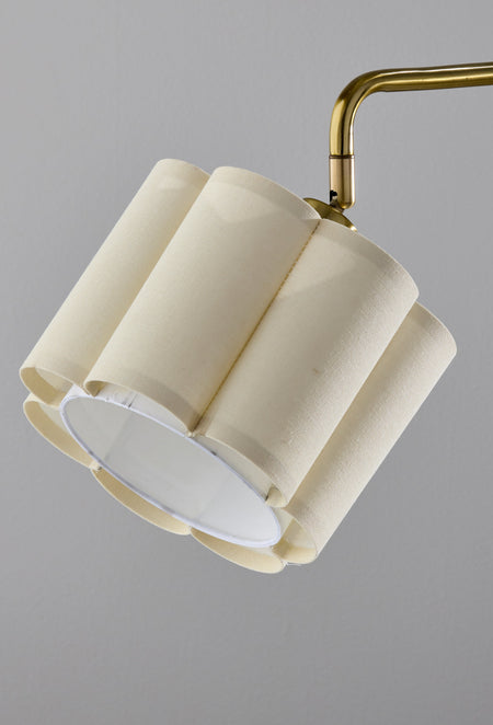 Dover Supercharger Desk Lamp- Antique Brass