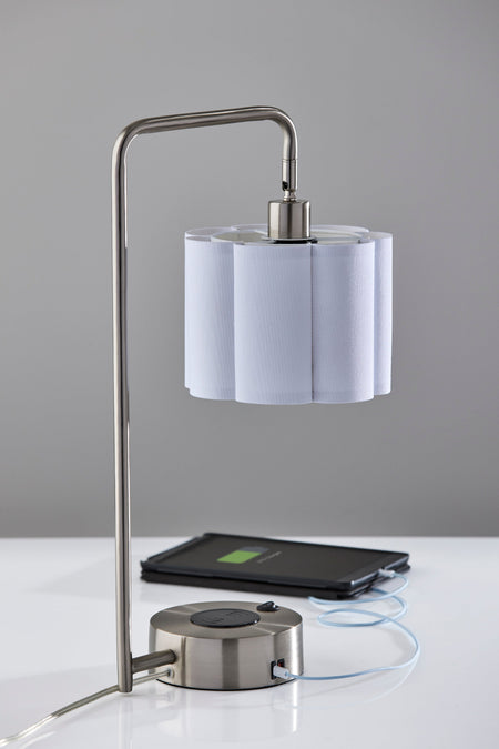 Dover Supercharger Desk Lamp- Steel