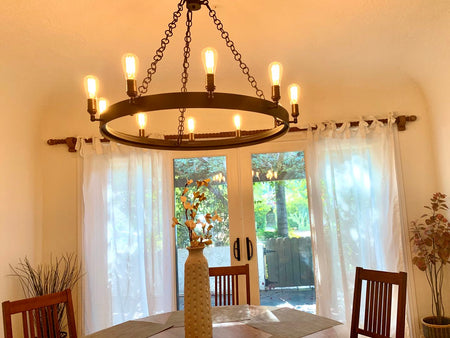 Noble 10-Light Chandelier