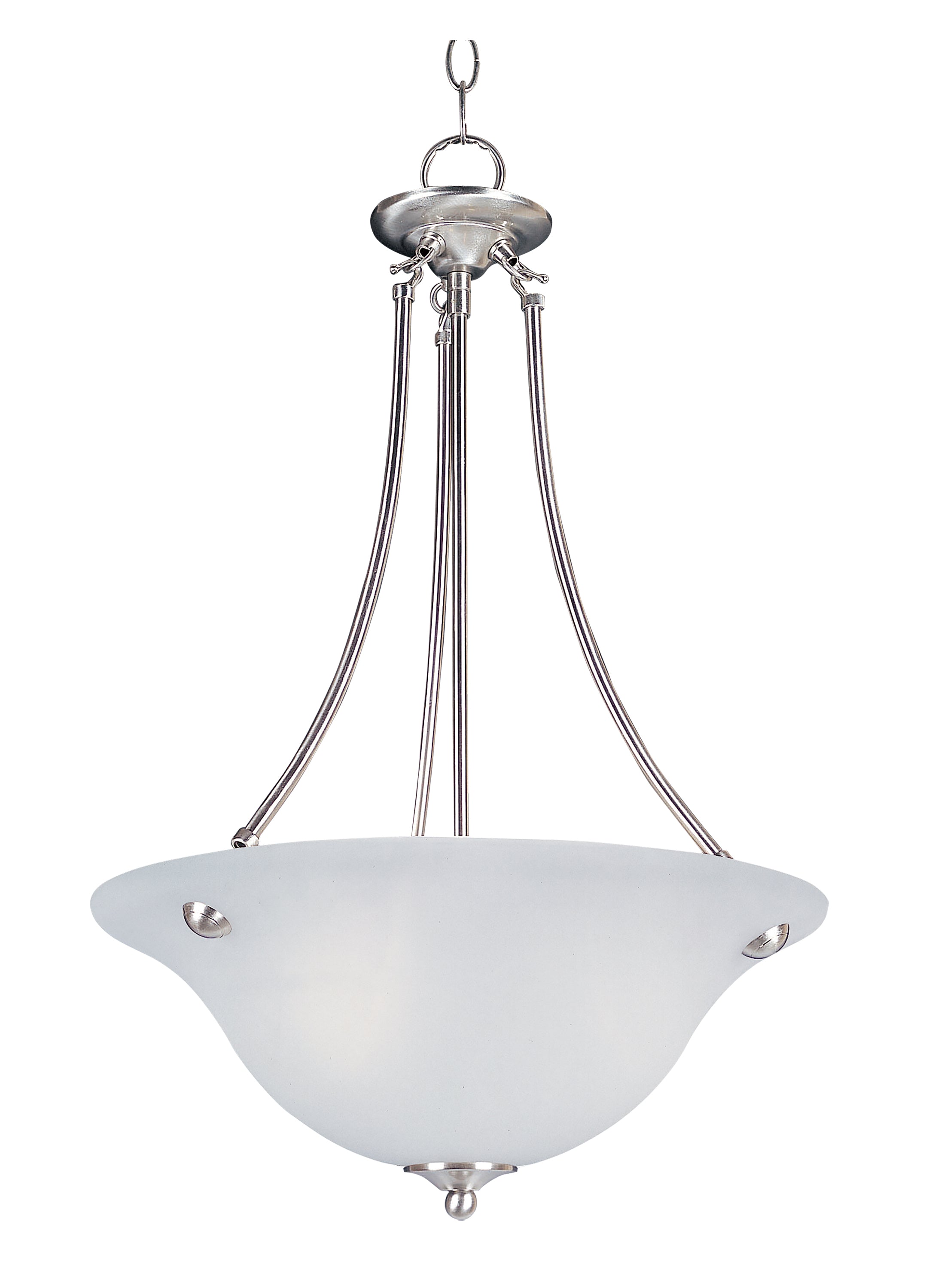 Malaga 3-Light Invert Bowl Pendant