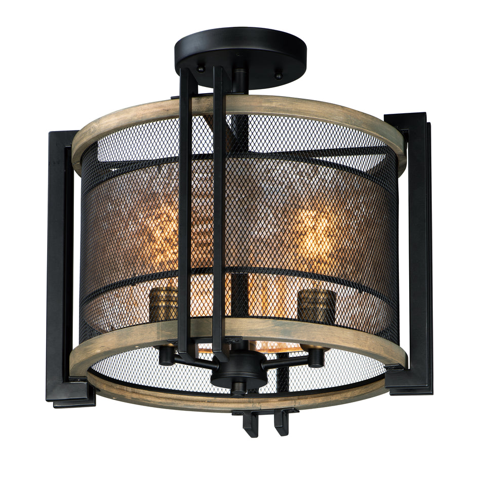 Boundry 3-Light Flush Mount