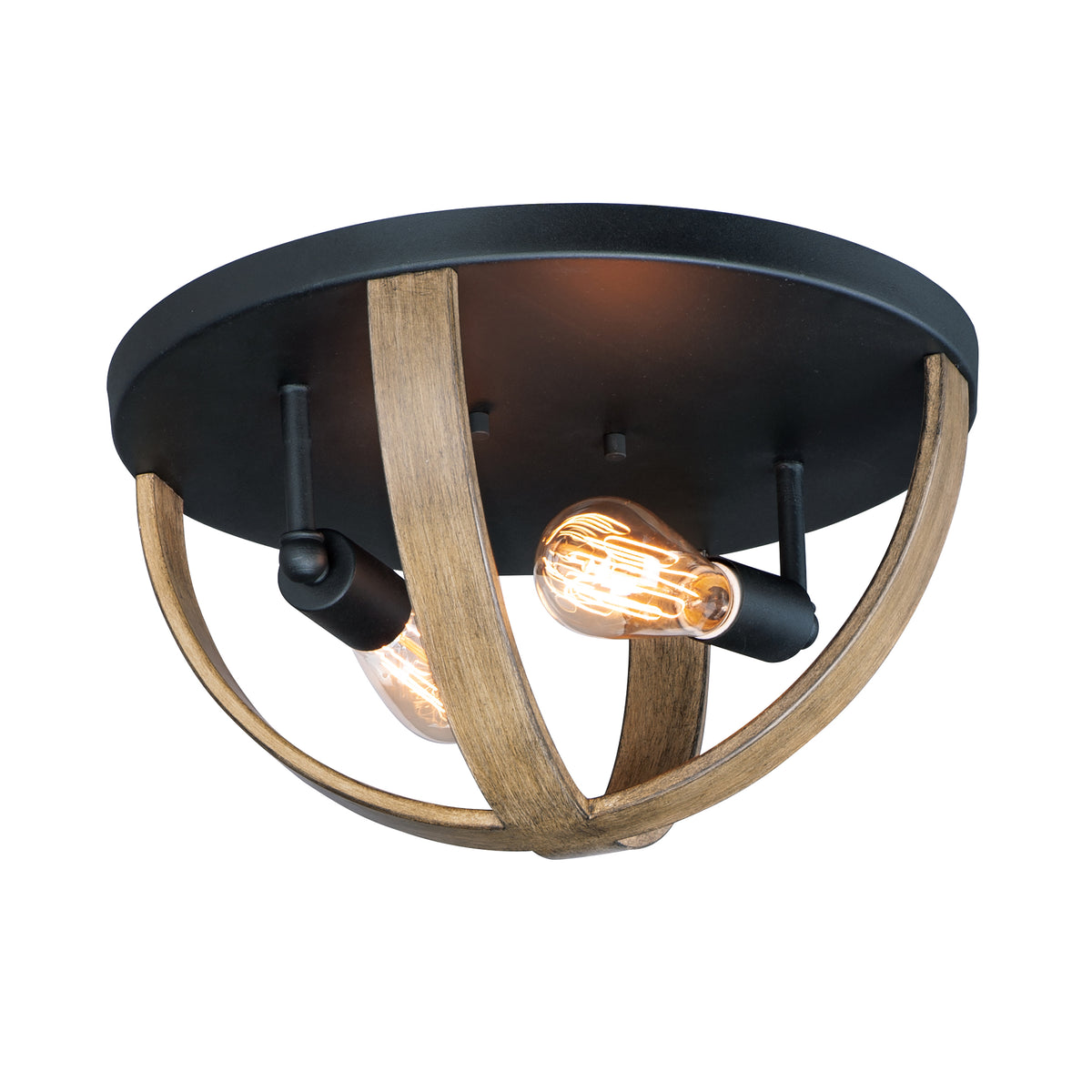 Compass 2-Light Flush Mount