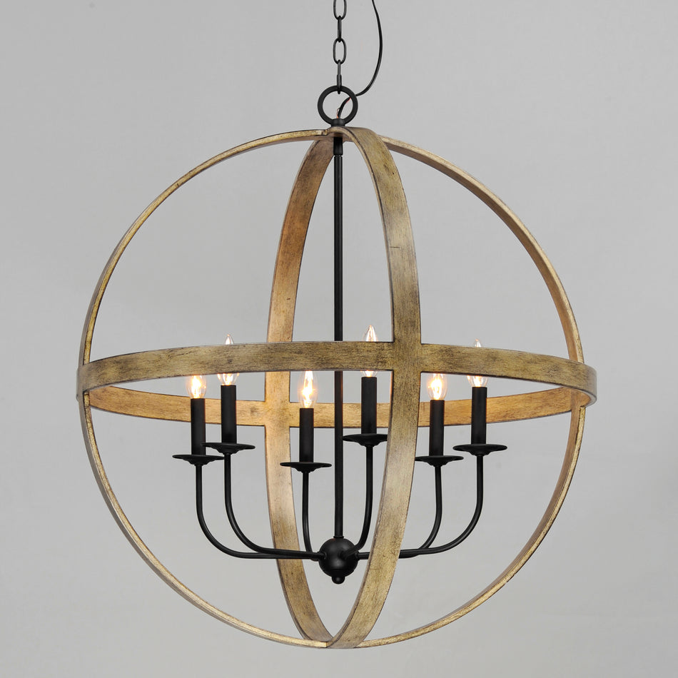 Compass 6-Light Pendant