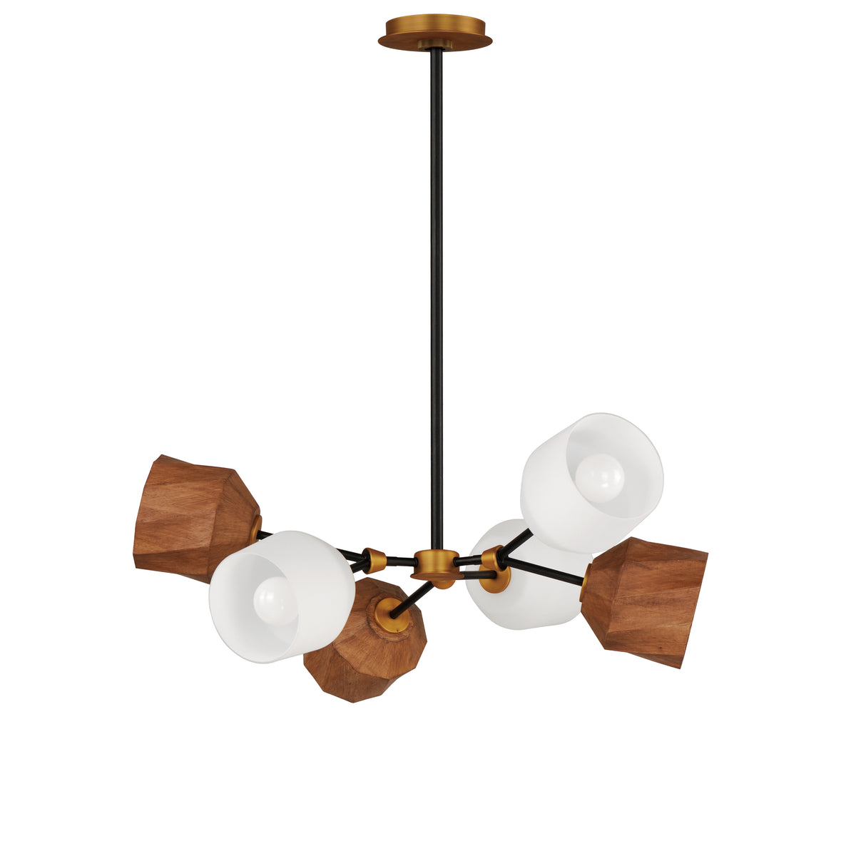 Akimbo 6-Light Pendant W LED Bulbs