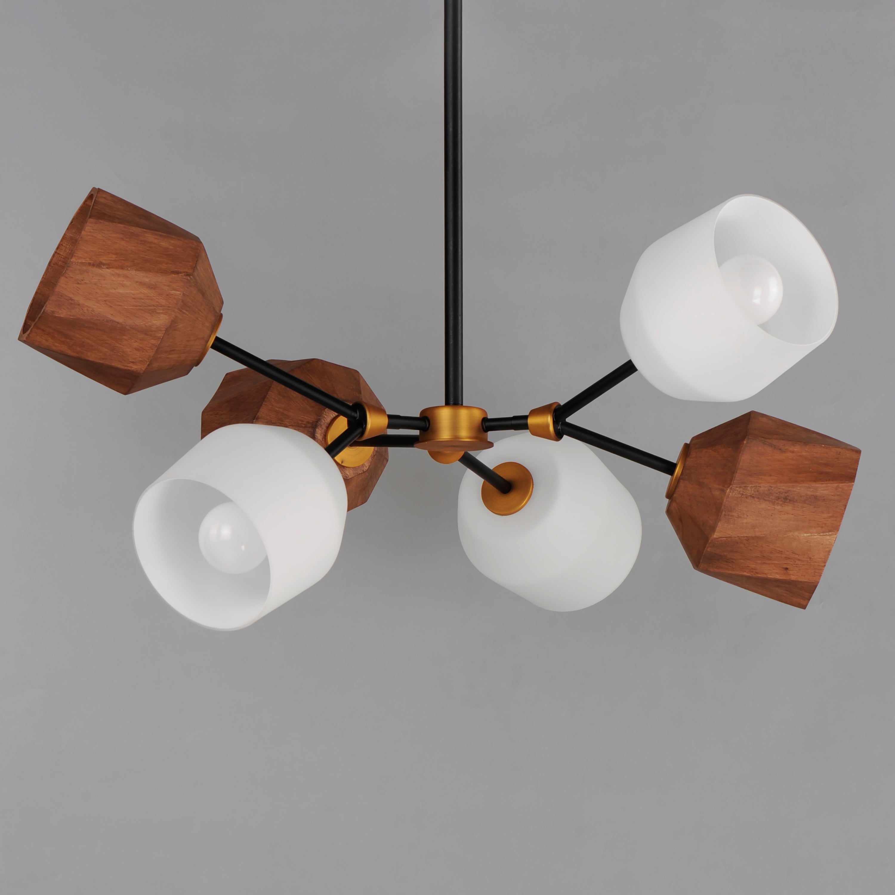 Akimbo 6-Light Pendant W LED Bulbs