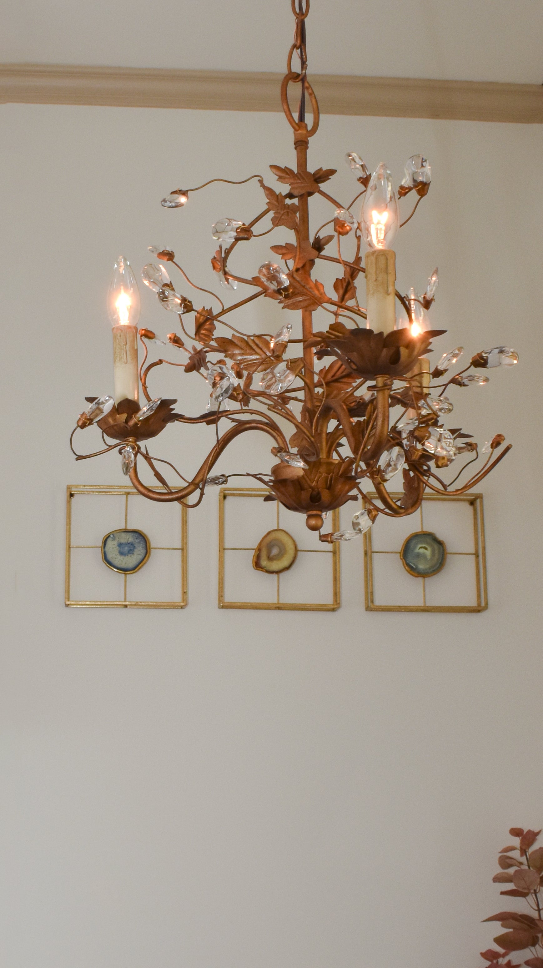 Elegante 3-Light Chandelier