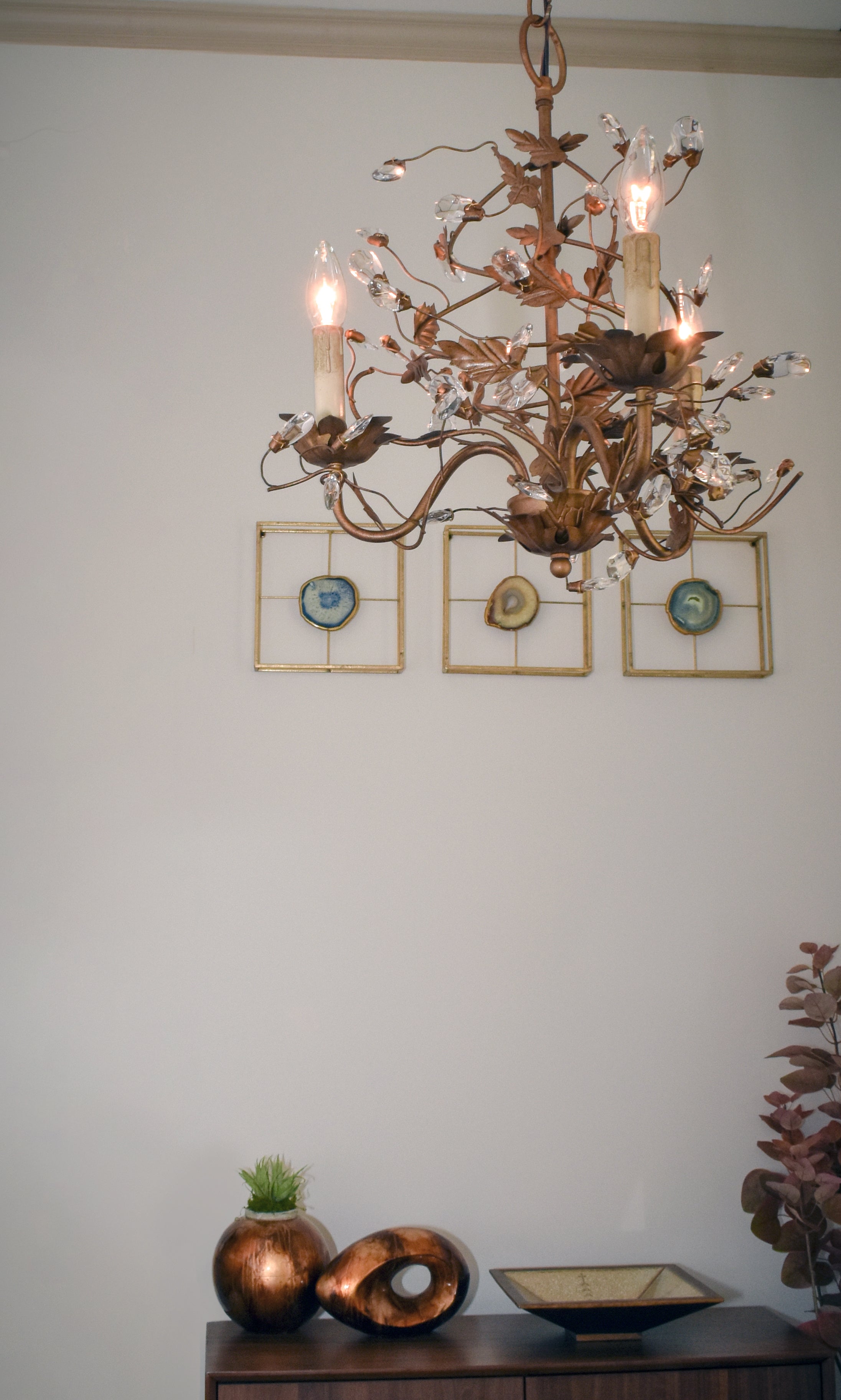 Elegante 3-Light Chandelier