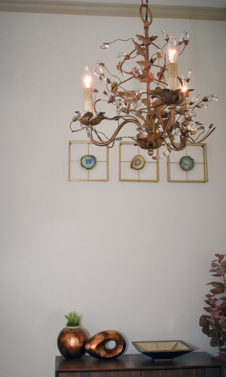 Elegante 3-Light Chandelier