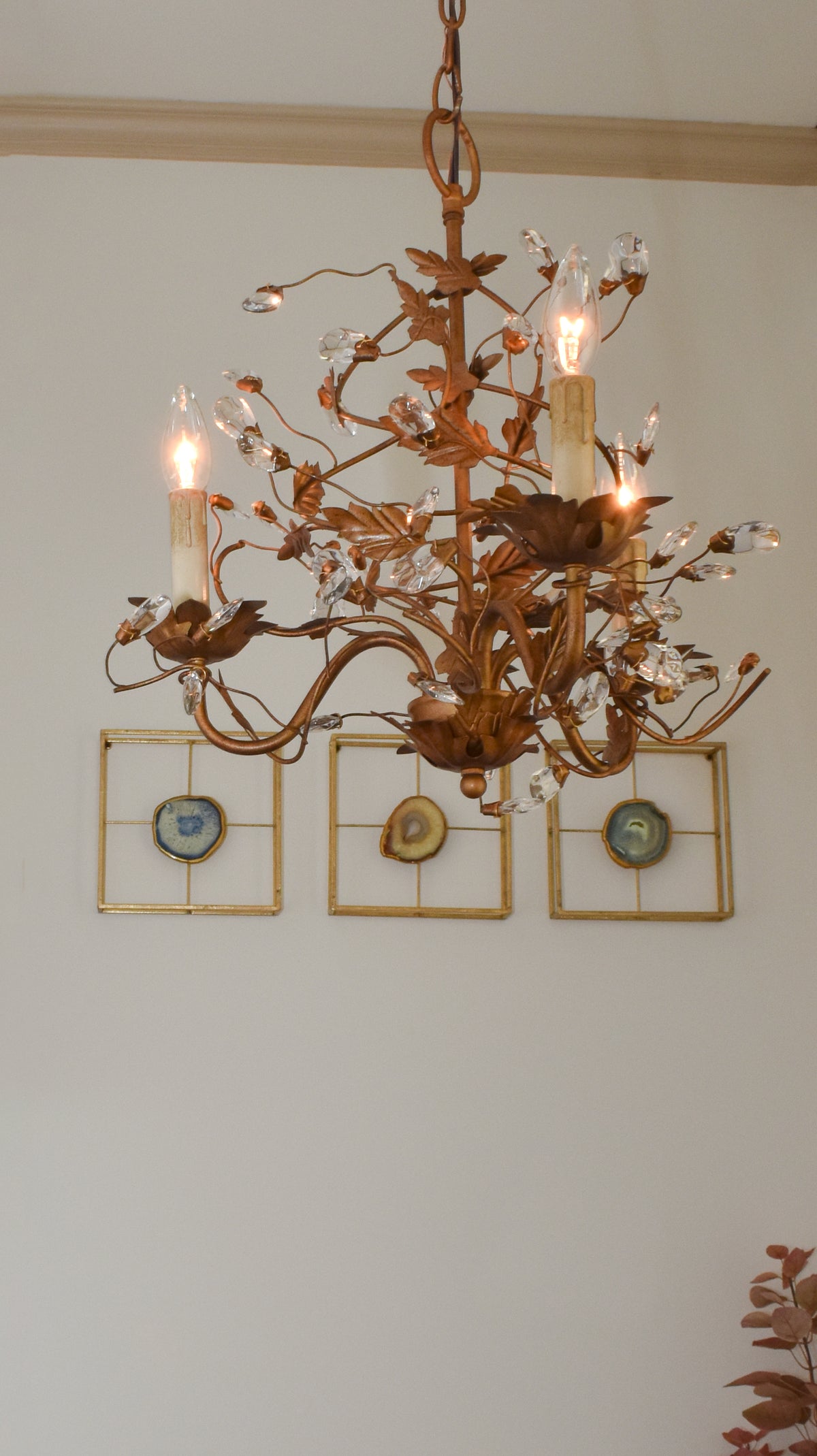 Elegante 3-Light Chandelier