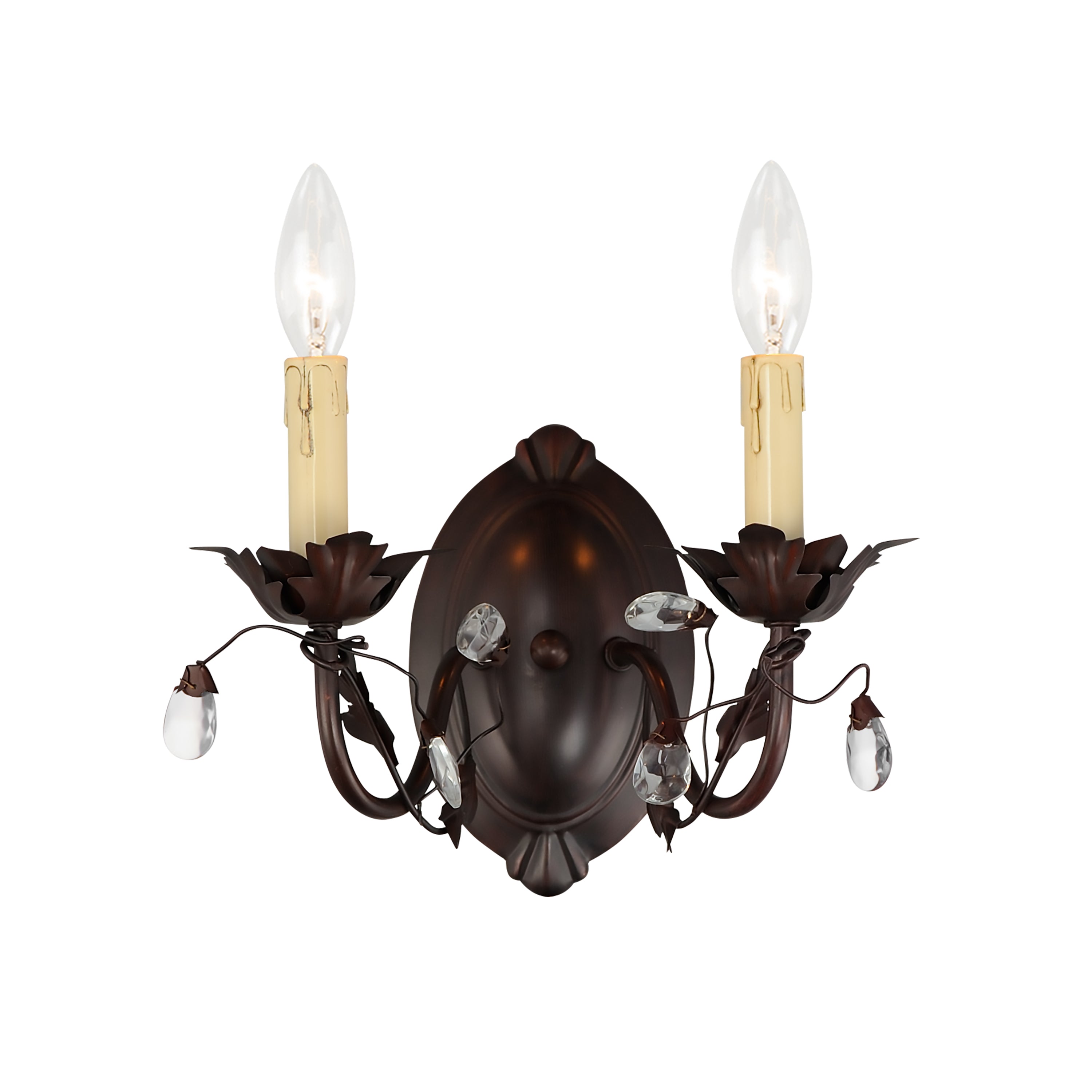 Elegante 2-Light Wall Sconce