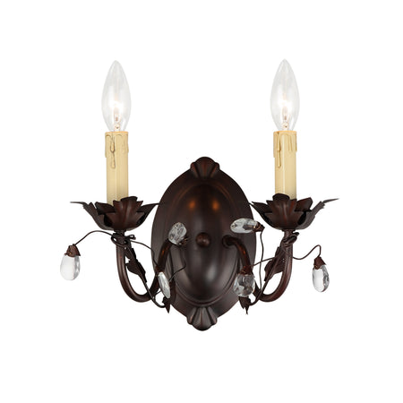 Elegante 2-Light Wall Sconce