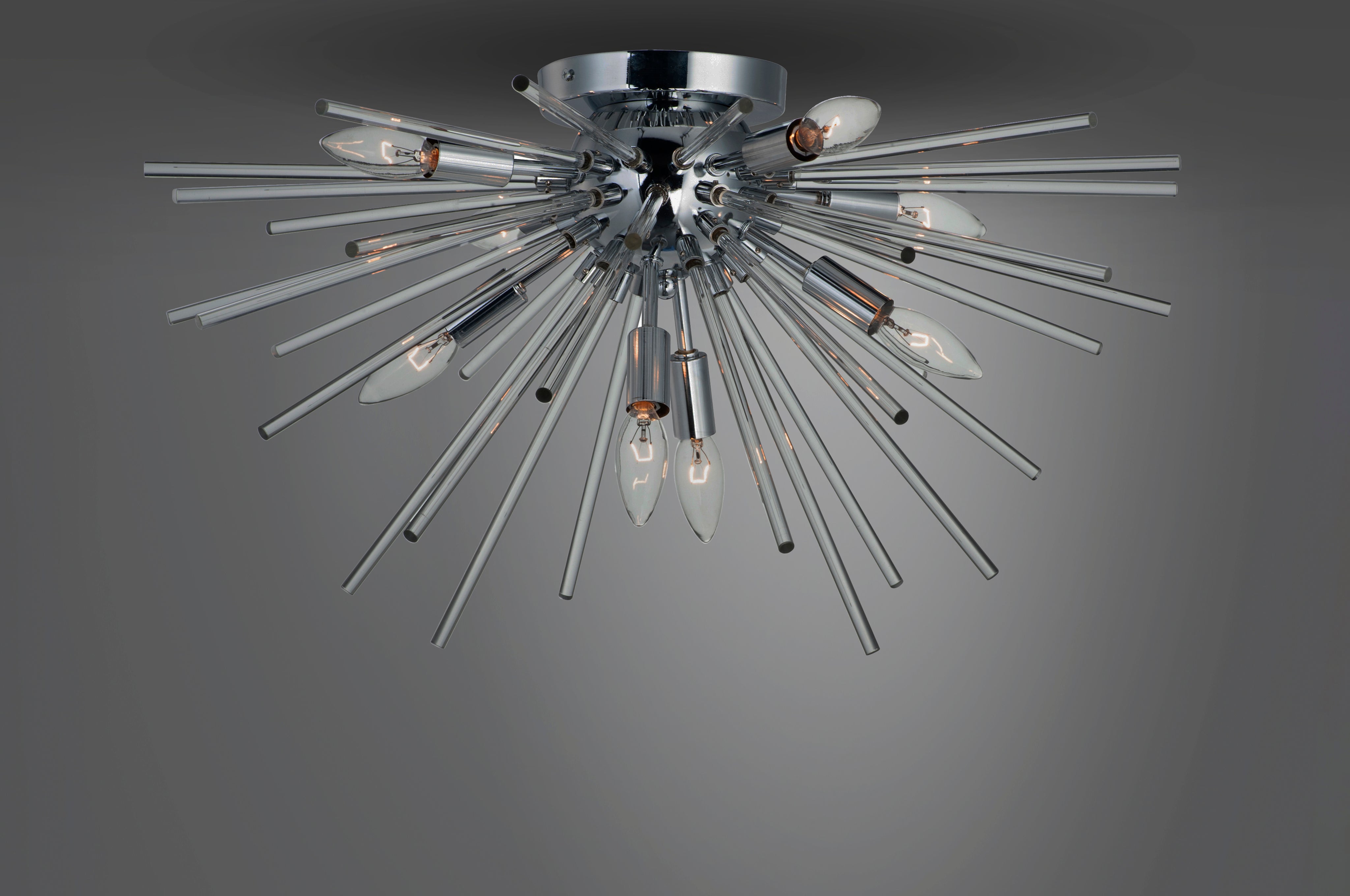 Polaris 8-Light Flush Mount