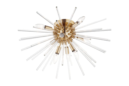 Polaris 8-Light Flush Mount