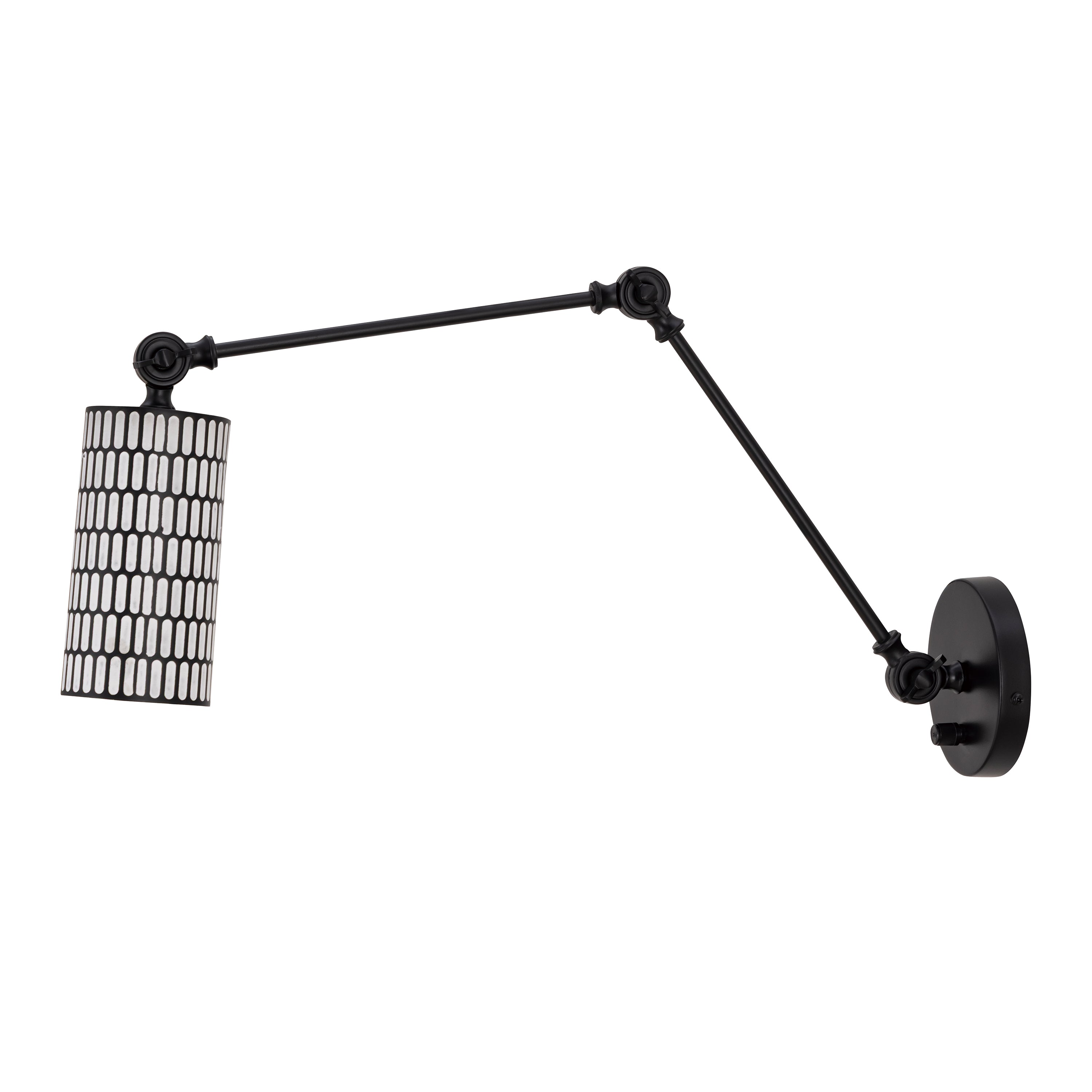Shaka 1-Light Swing Arm Wall Sconce