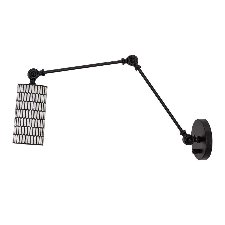 Shaka 1-Light Swing Arm Wall Sconce