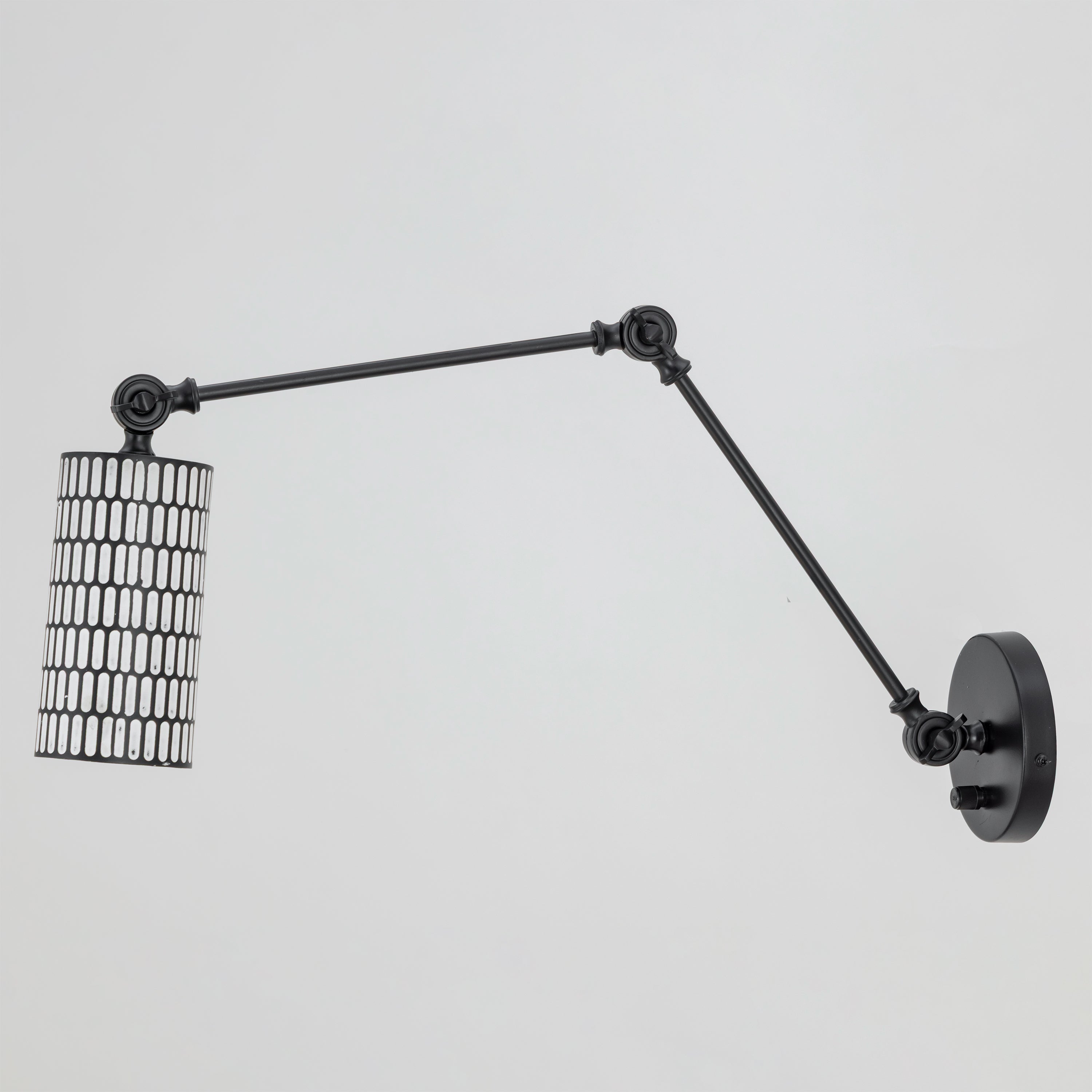 Shaka 1-Light Swing Arm Wall Sconce