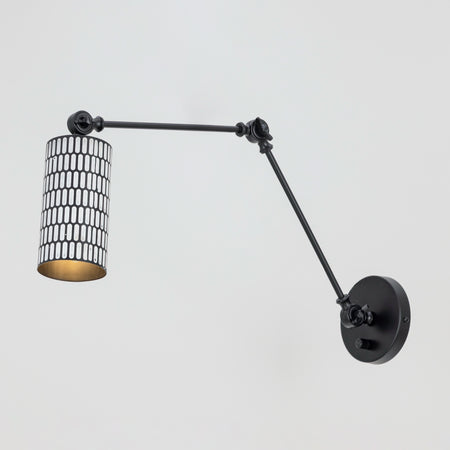 Shaka 1-Light Swing Arm Wall Sconce