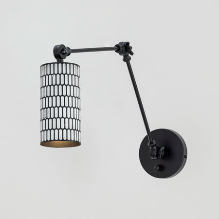 Shaka 1-Light Swing Arm Wall Sconce