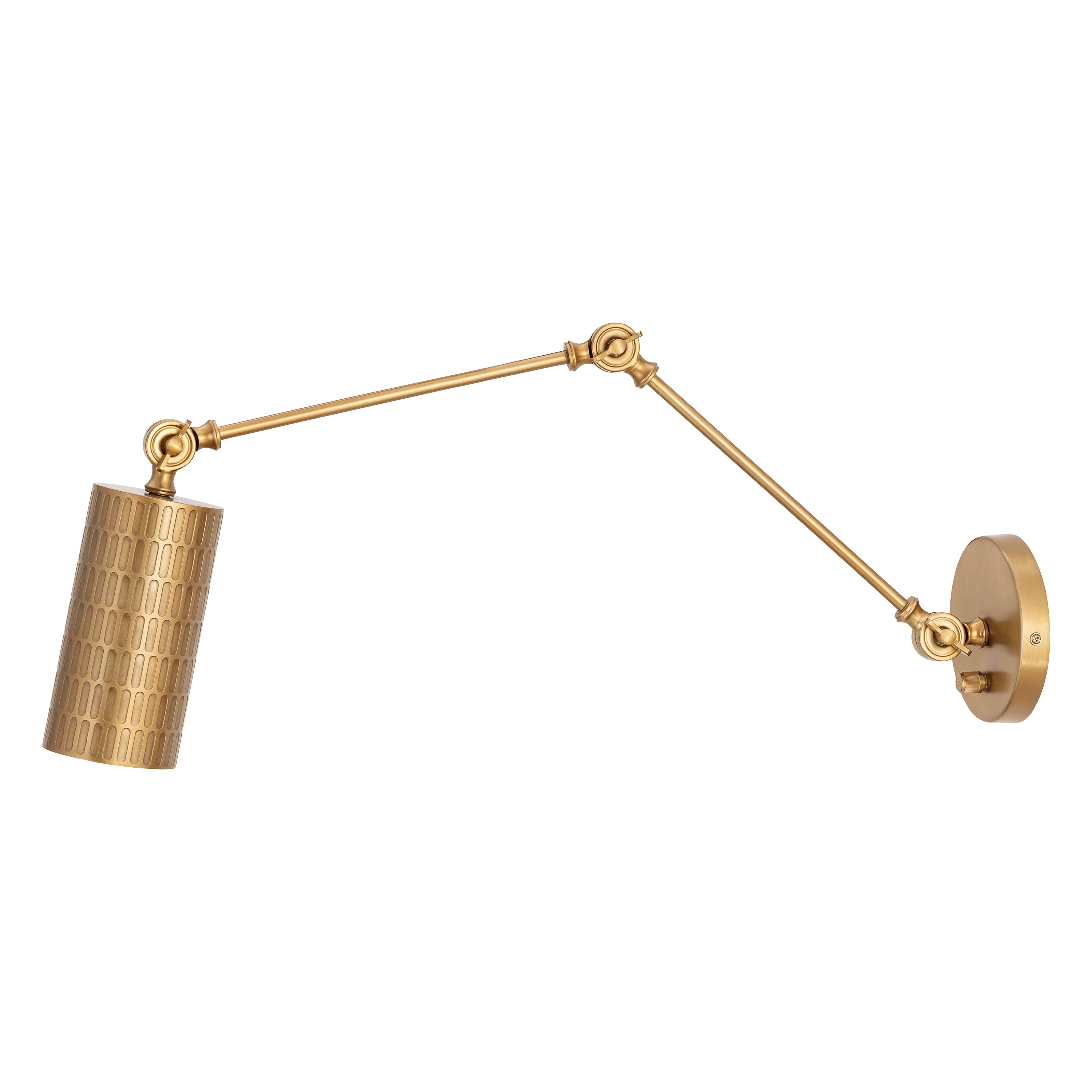 Shaka 1-Light Swing Arm Wall Sconce