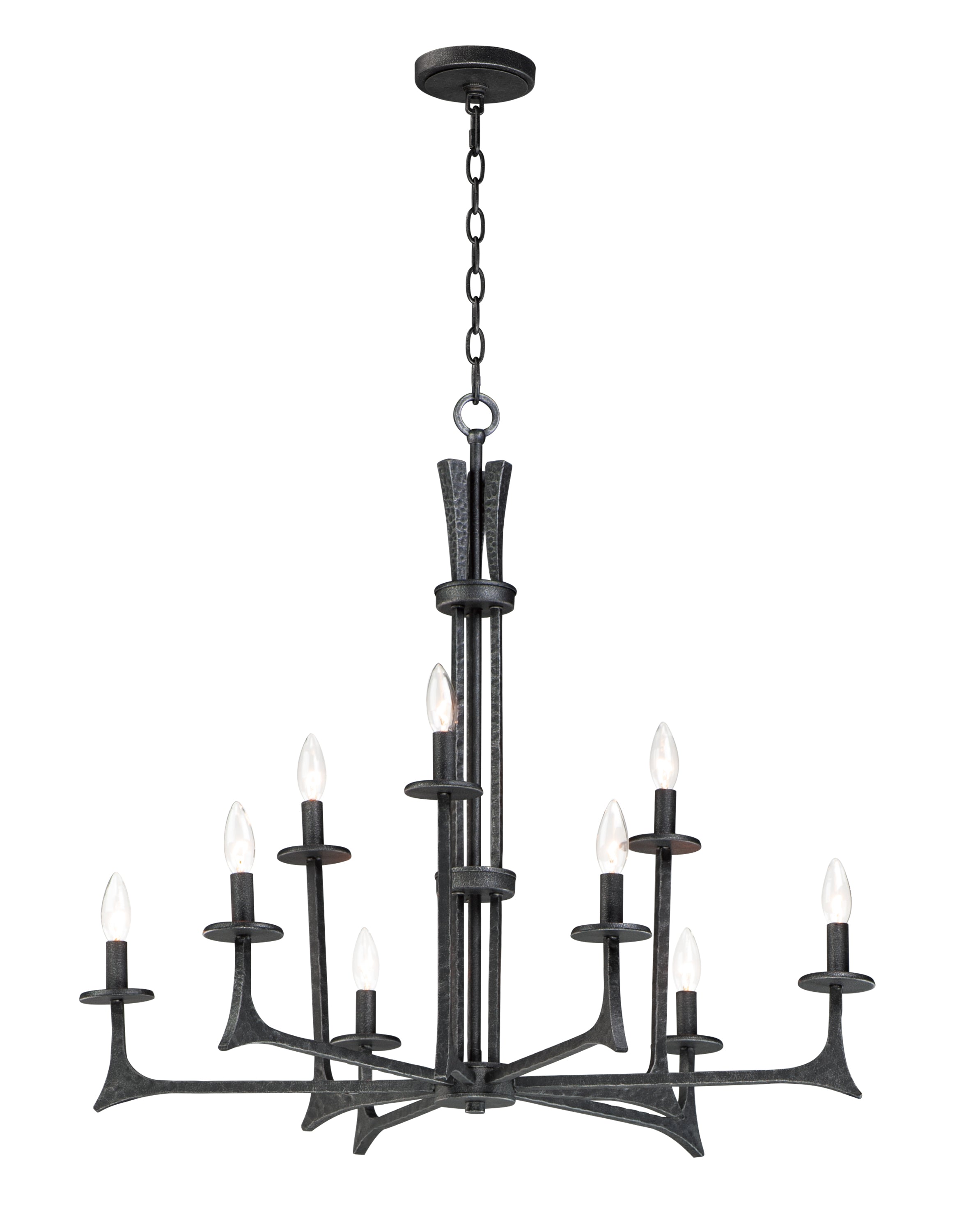 Anvil 9-Light Chandelier