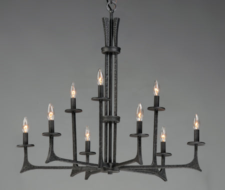 Anvil 9-Light Chandelier