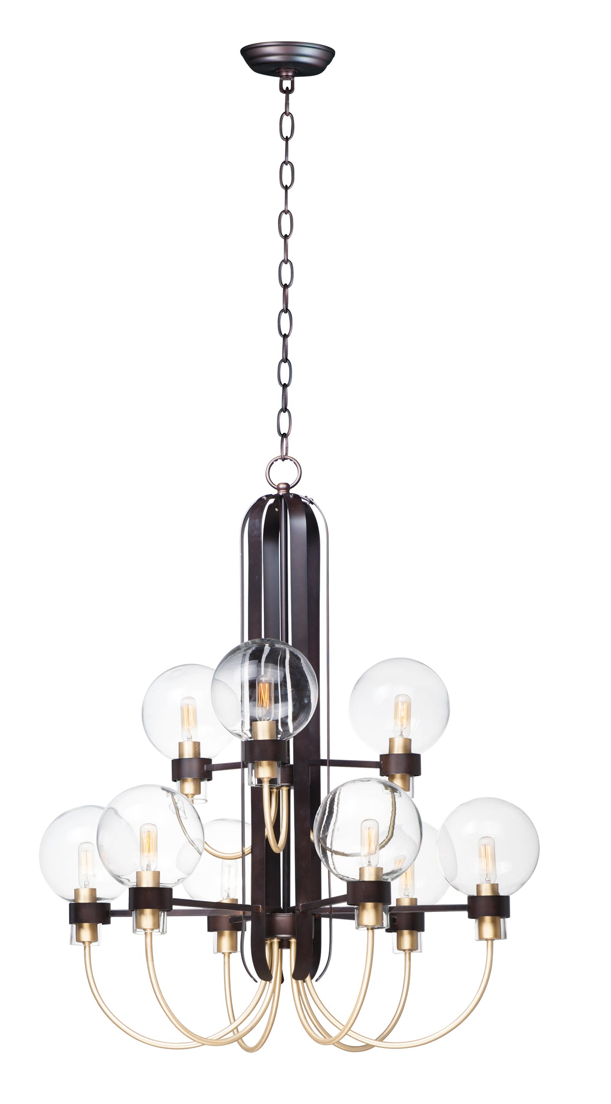 Bauhaus 9-Light Chandelier