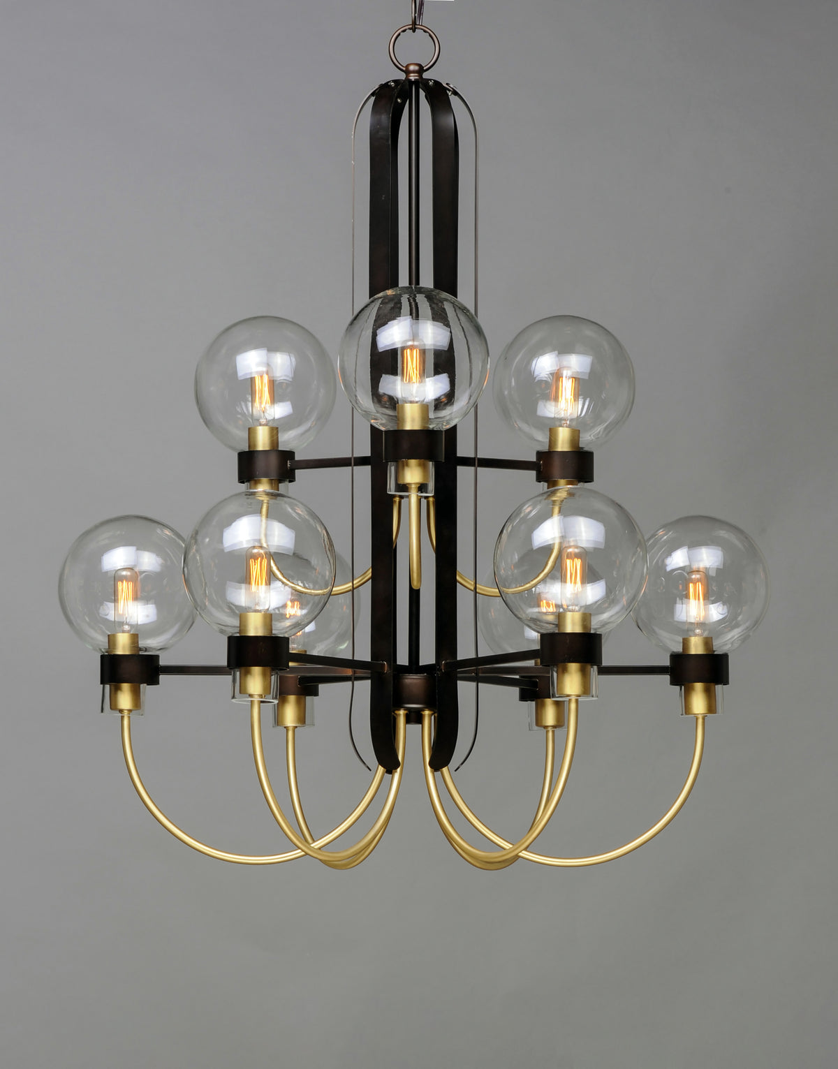 Bauhaus 9-Light Chandelier