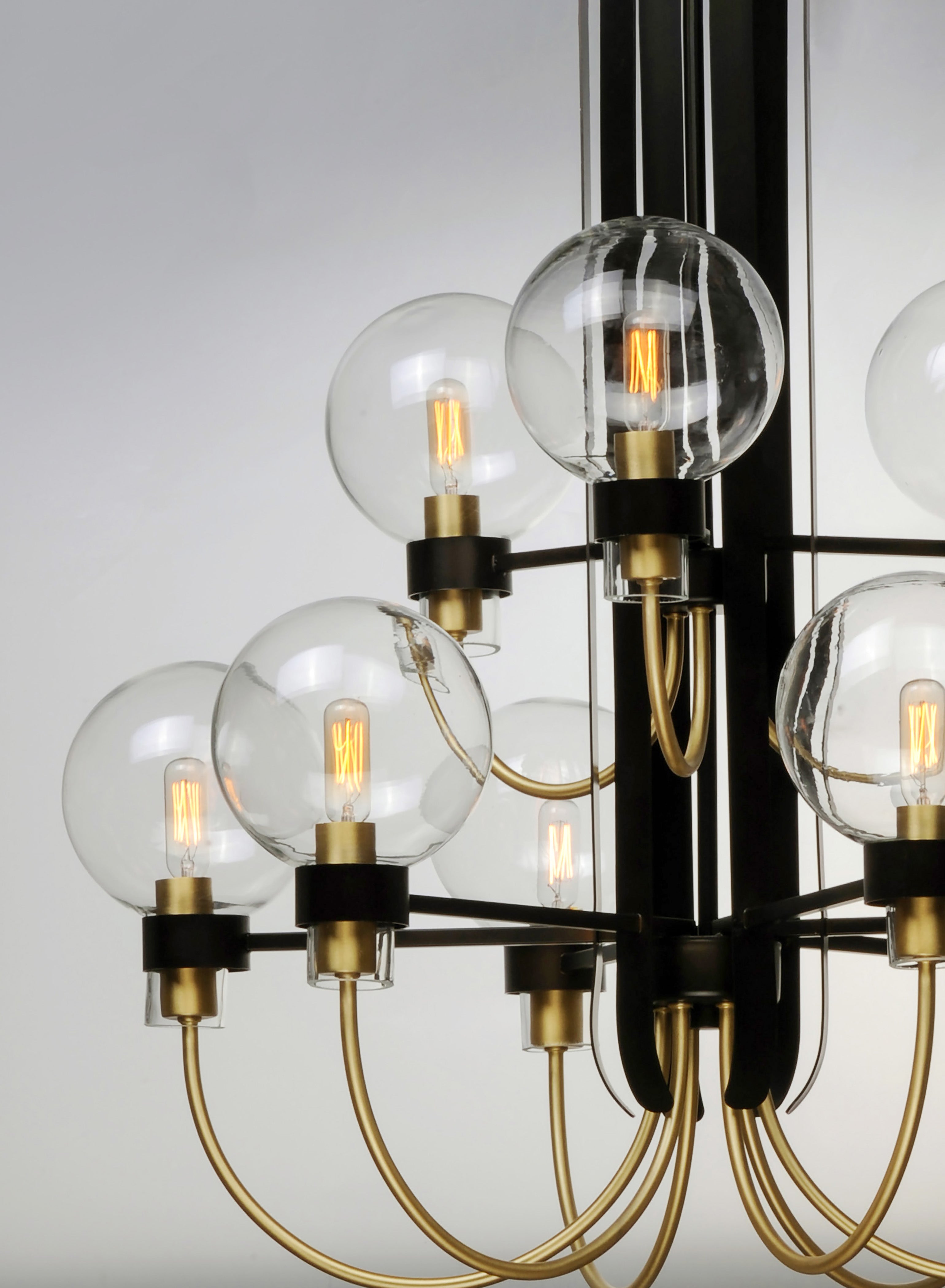 Bauhaus 9-Light Chandelier