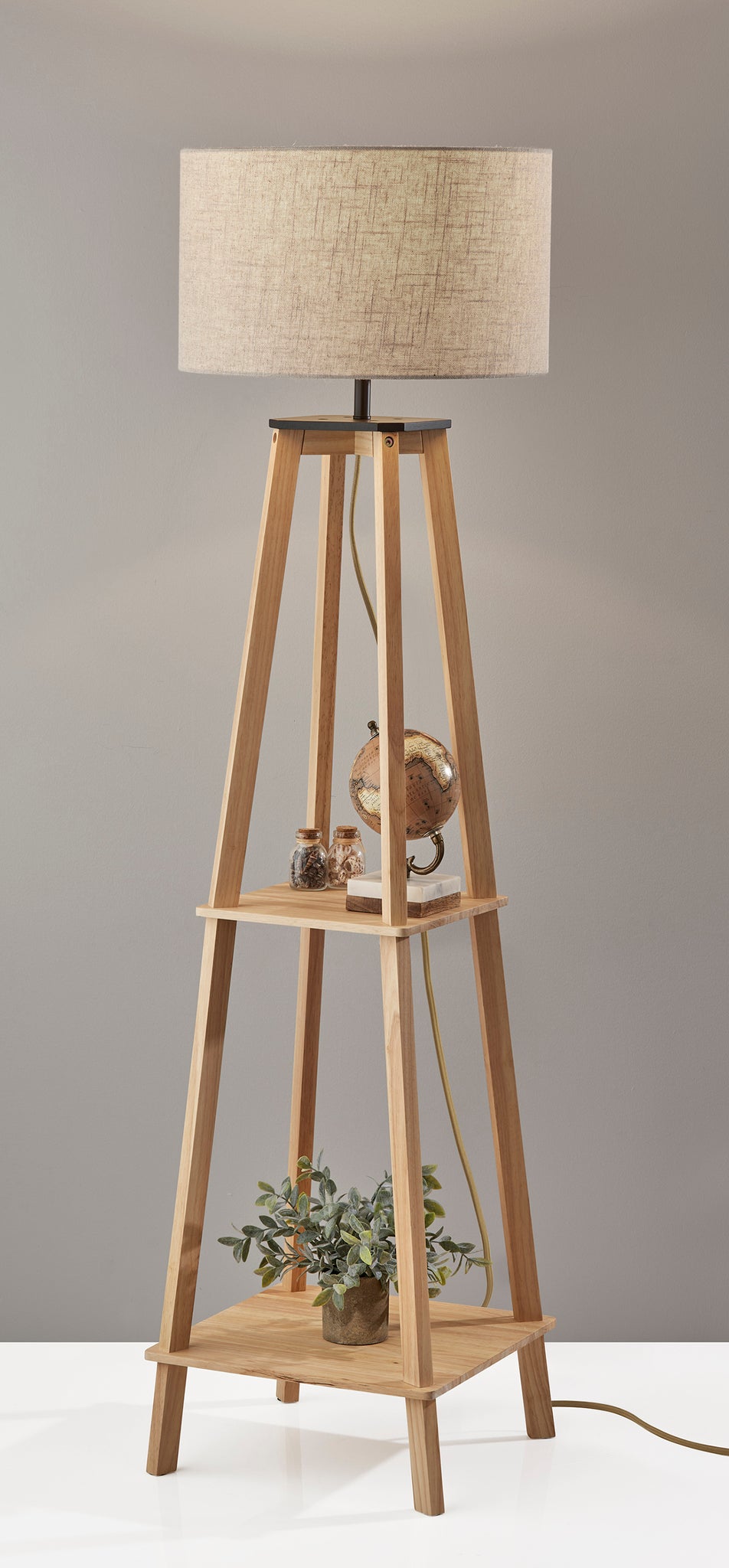 Kirby Shelf Floor Lamp