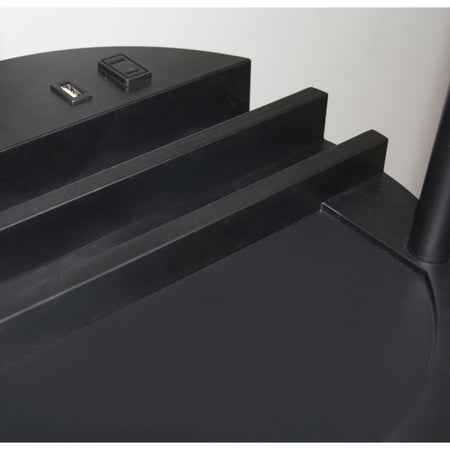 Charging Station Shelf Floor Lamp