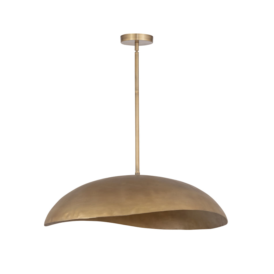 Denarii 24" Iron Pendant