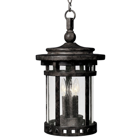 Santa Barbara Cast 3-Light Outdoor Hanging Lantern