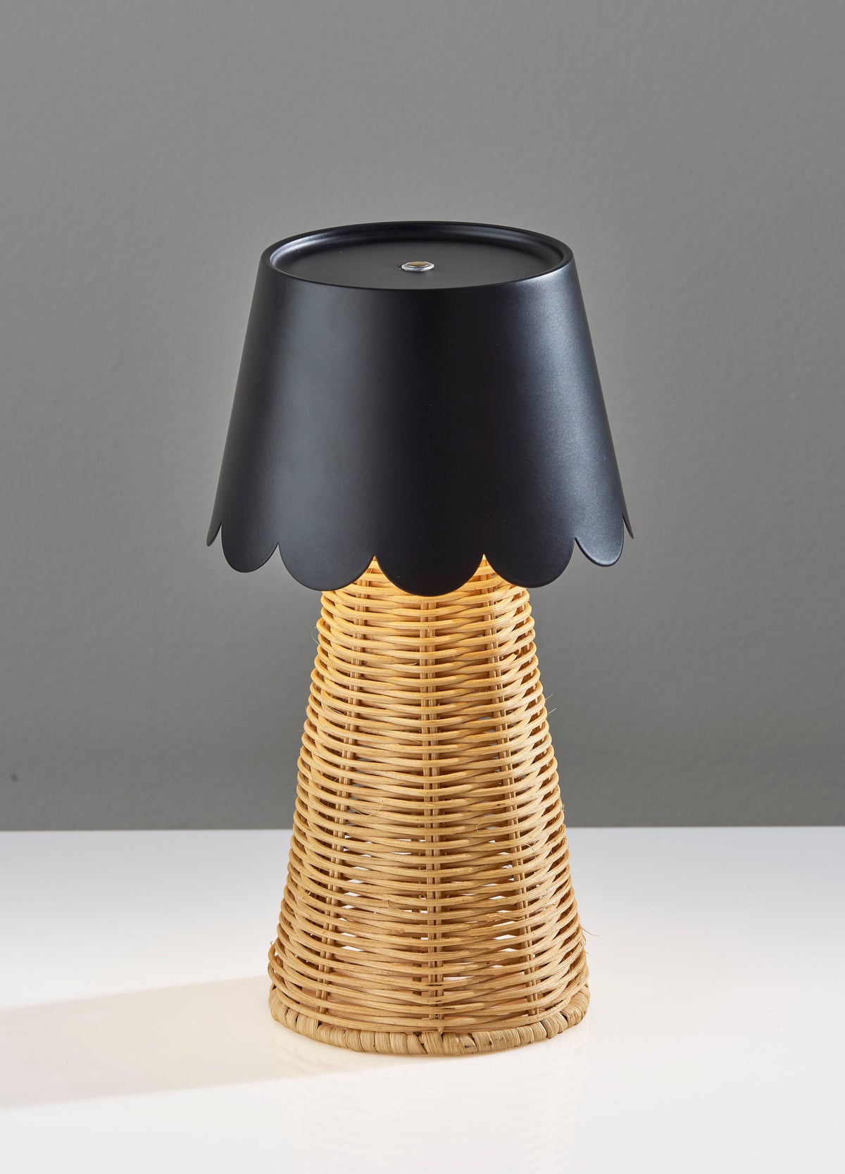 Tory LED Cordless Table Lamp- Black