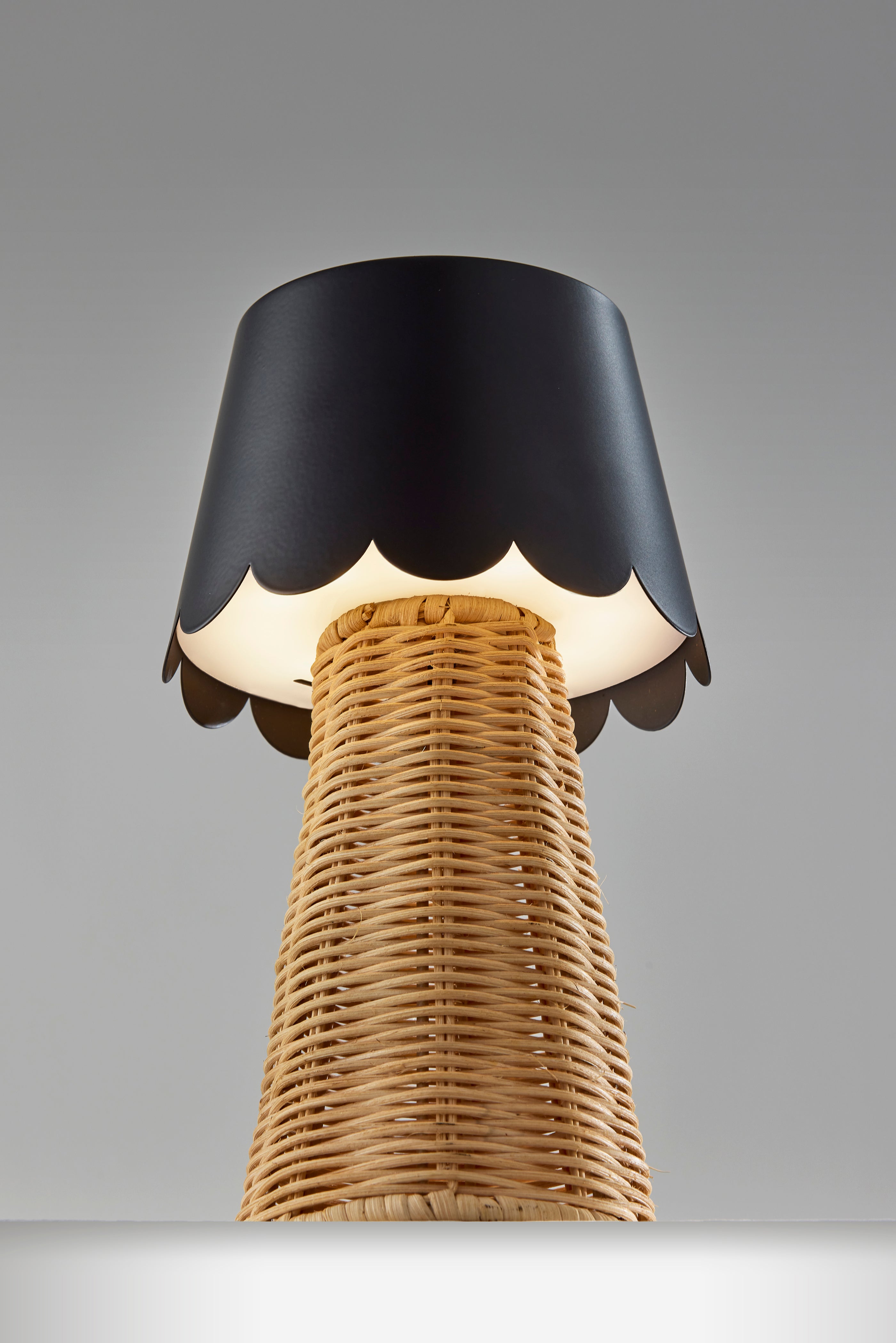 Tory LED Cordless Table Lamp- Black