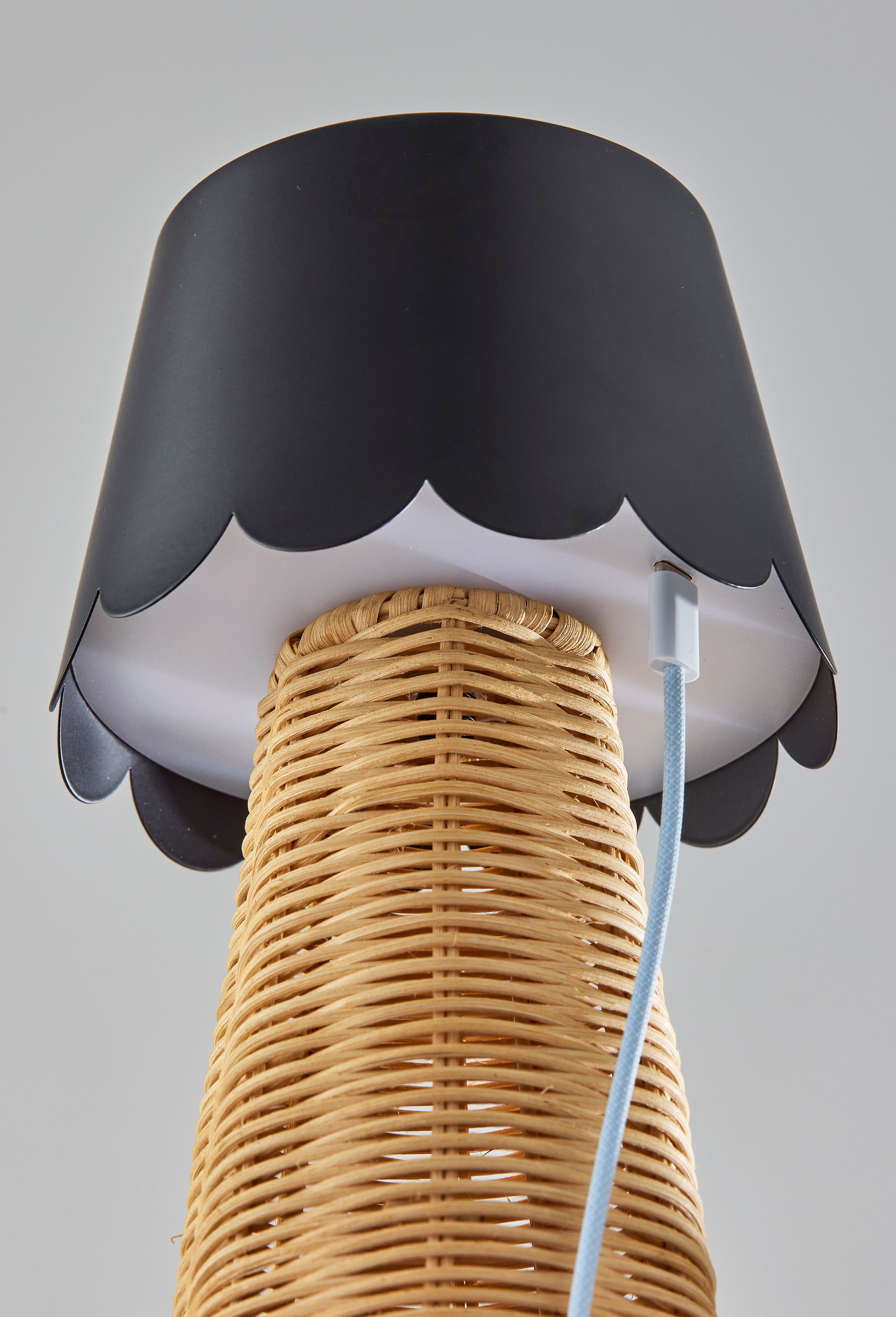 Tory LED Cordless Table Lamp- Black