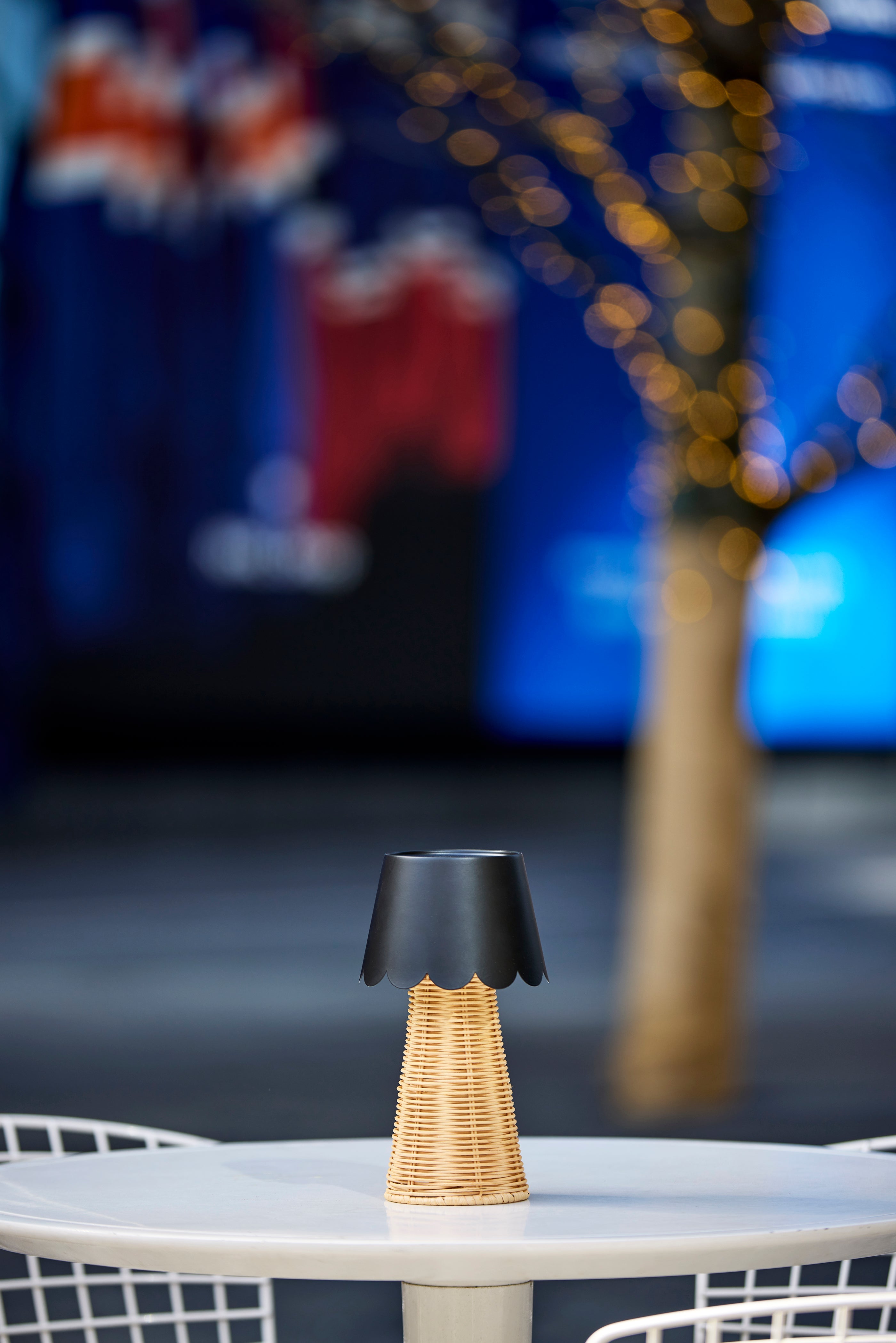 Tory LED Cordless Table Lamp- Black