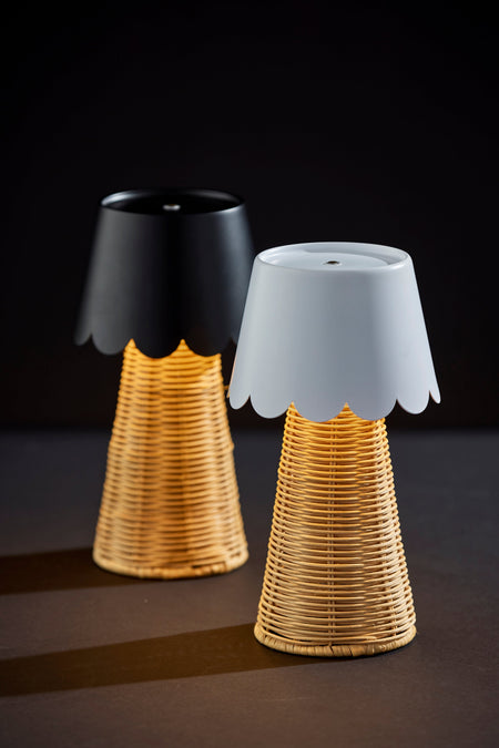 Tory LED Cordless Table Lamp- White