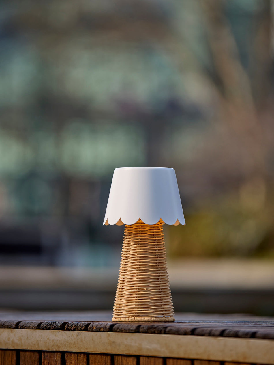Tory LED Cordless Table Lamp- White