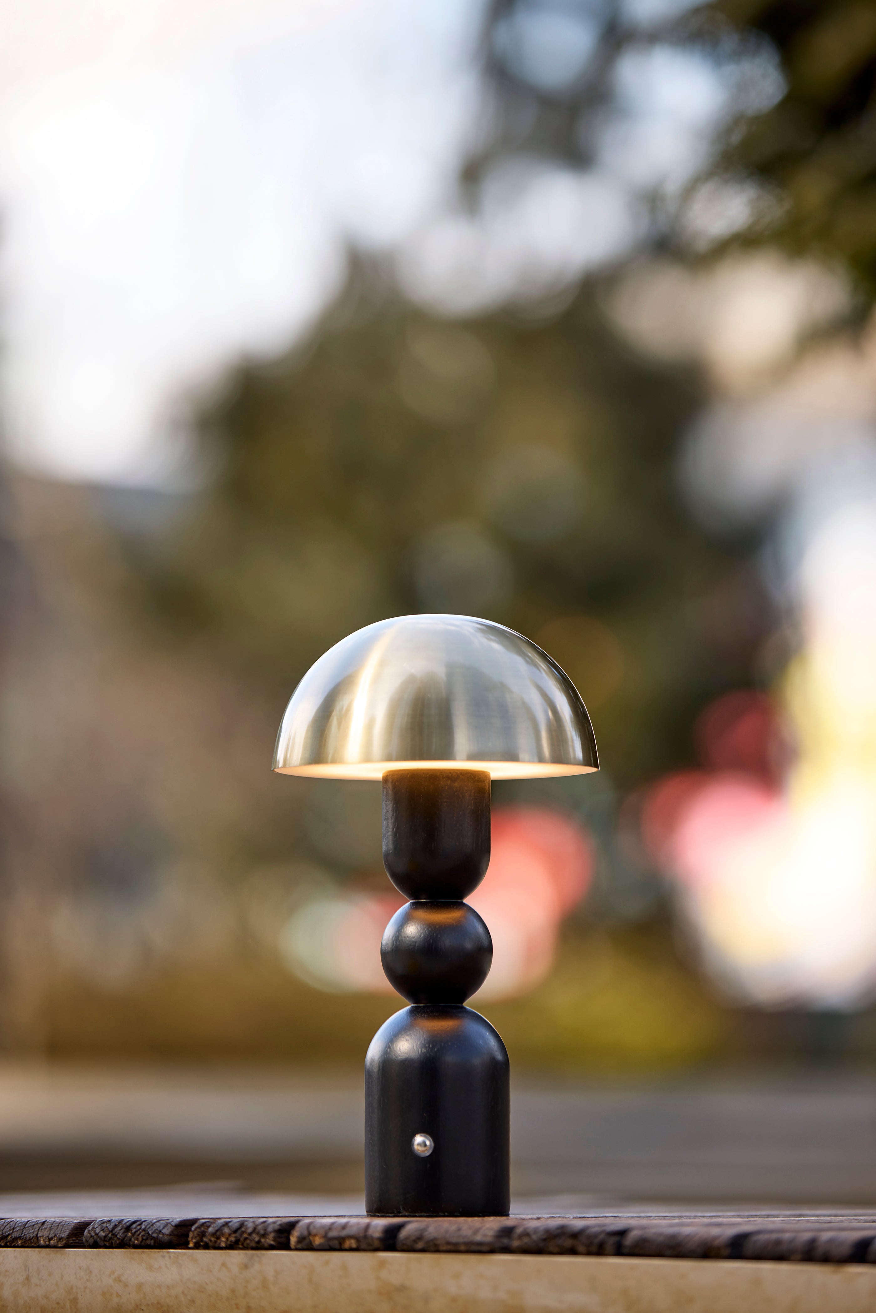 Connie LED Cordless Table Lamp- Black