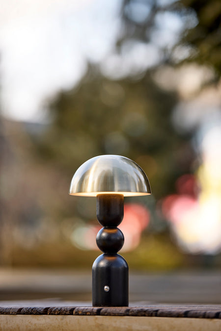 Connie LED Cordless Table Lamp- Black