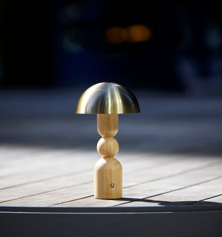 Connie LED Cordless Table Lamp- Natural
