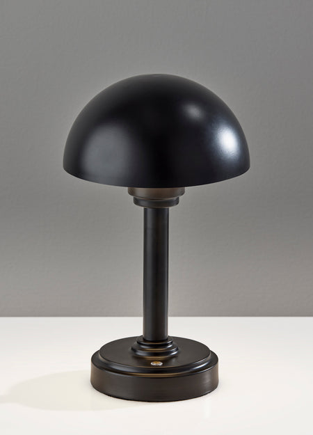 Ollie LED Cordless Table Lamp- Black
