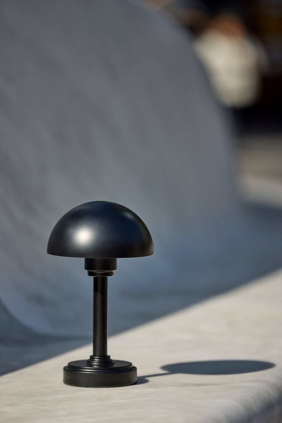 Ollie LED Cordless Table Lamp- Black